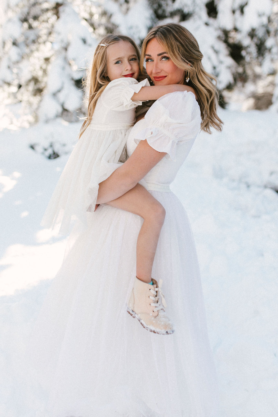 Ballerina Dress in White Ivy City Co Ballerina Dress in White Ivy City Co