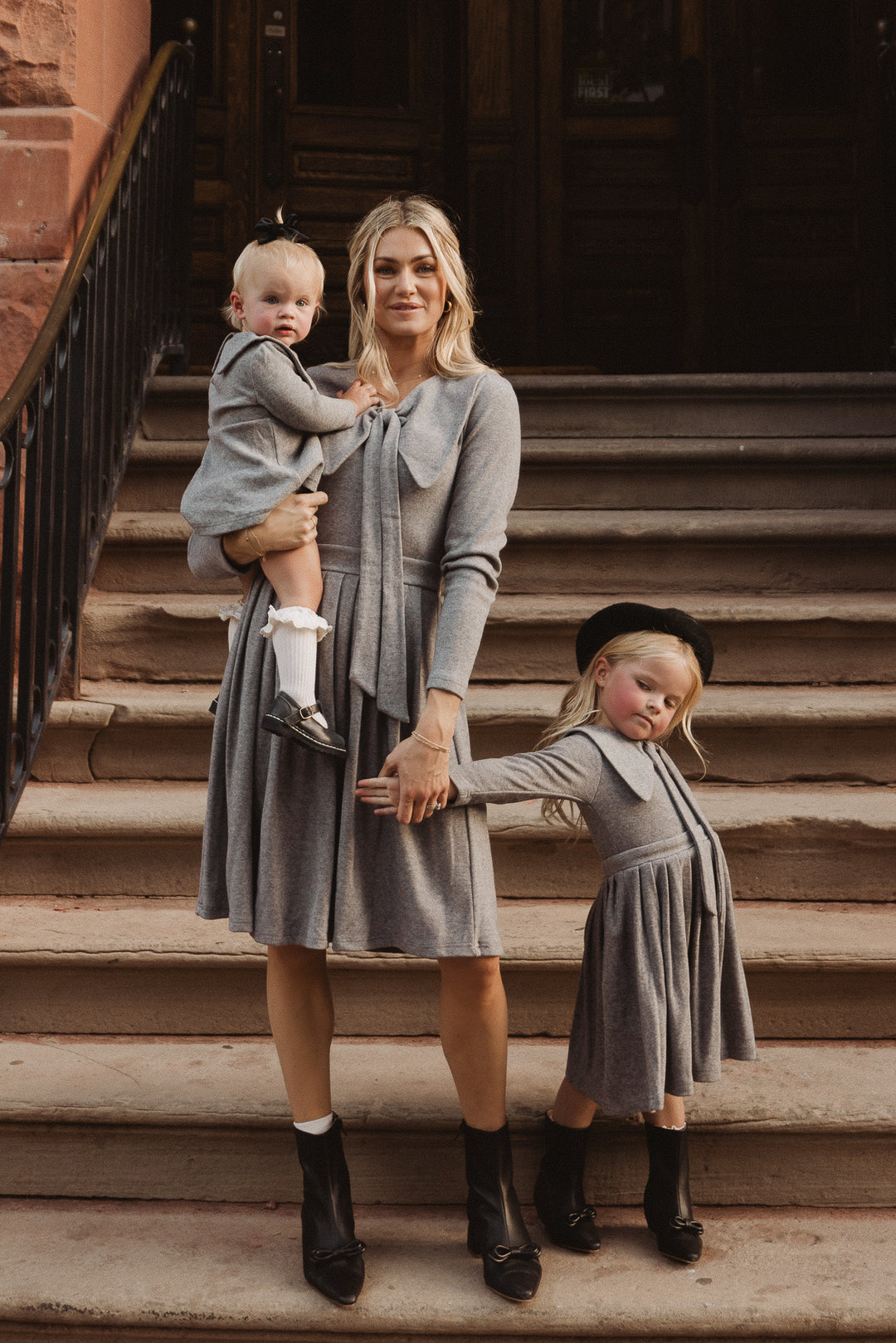 Mini Beau Dress in Gray