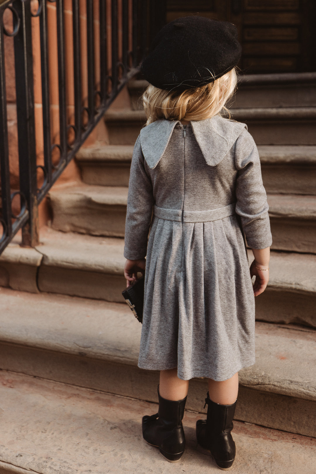 Mini Beau Dress in Gray