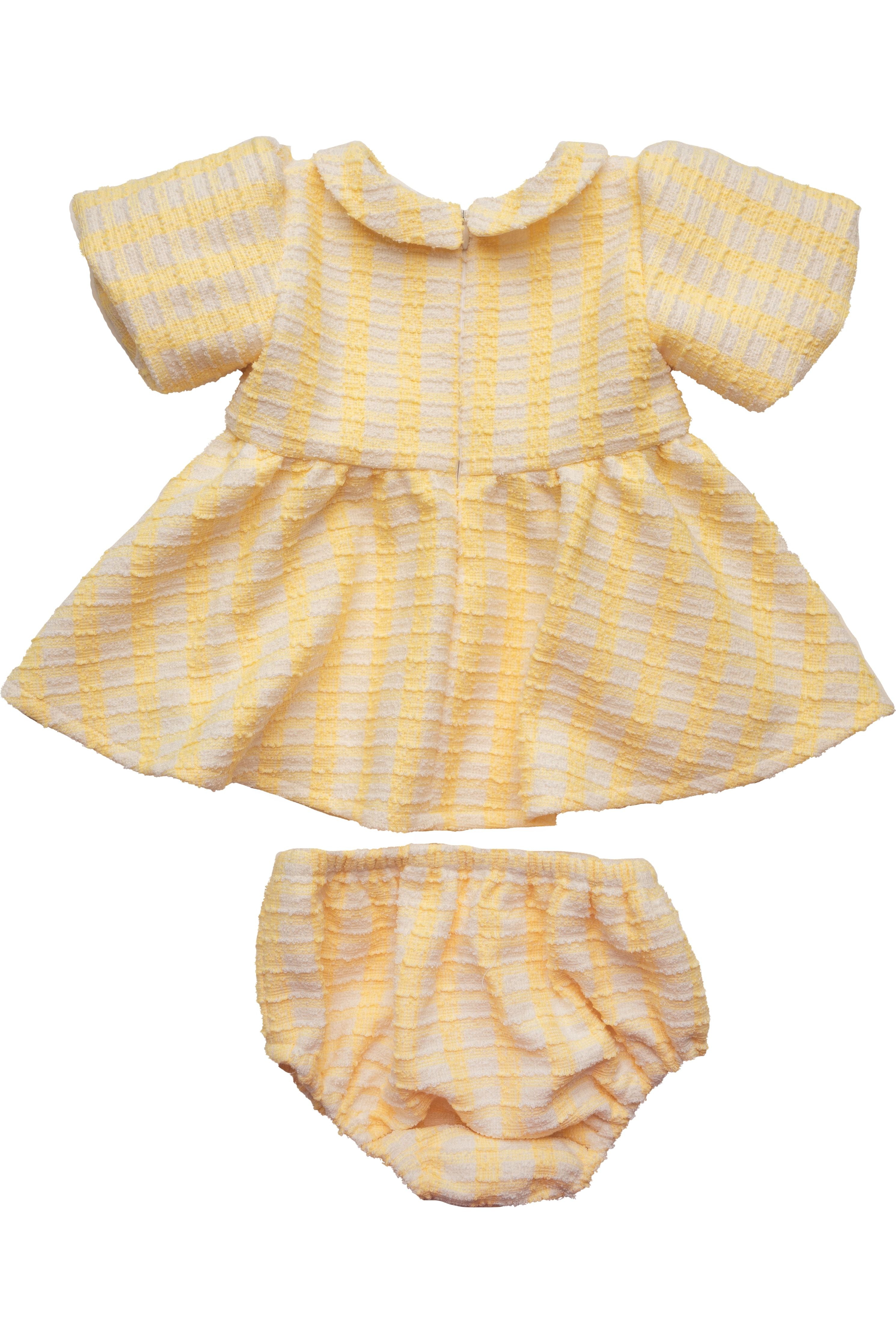 Baby Celine Dress Set in Yellow