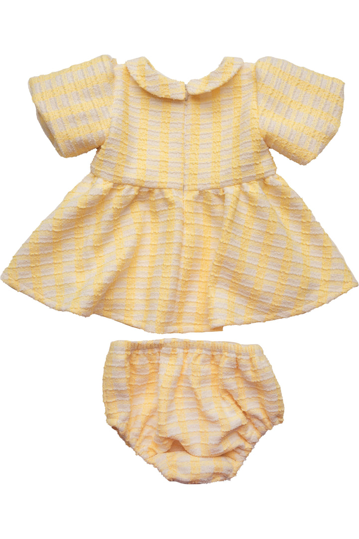 Baby Celine Dress Set in Yellow-Baby