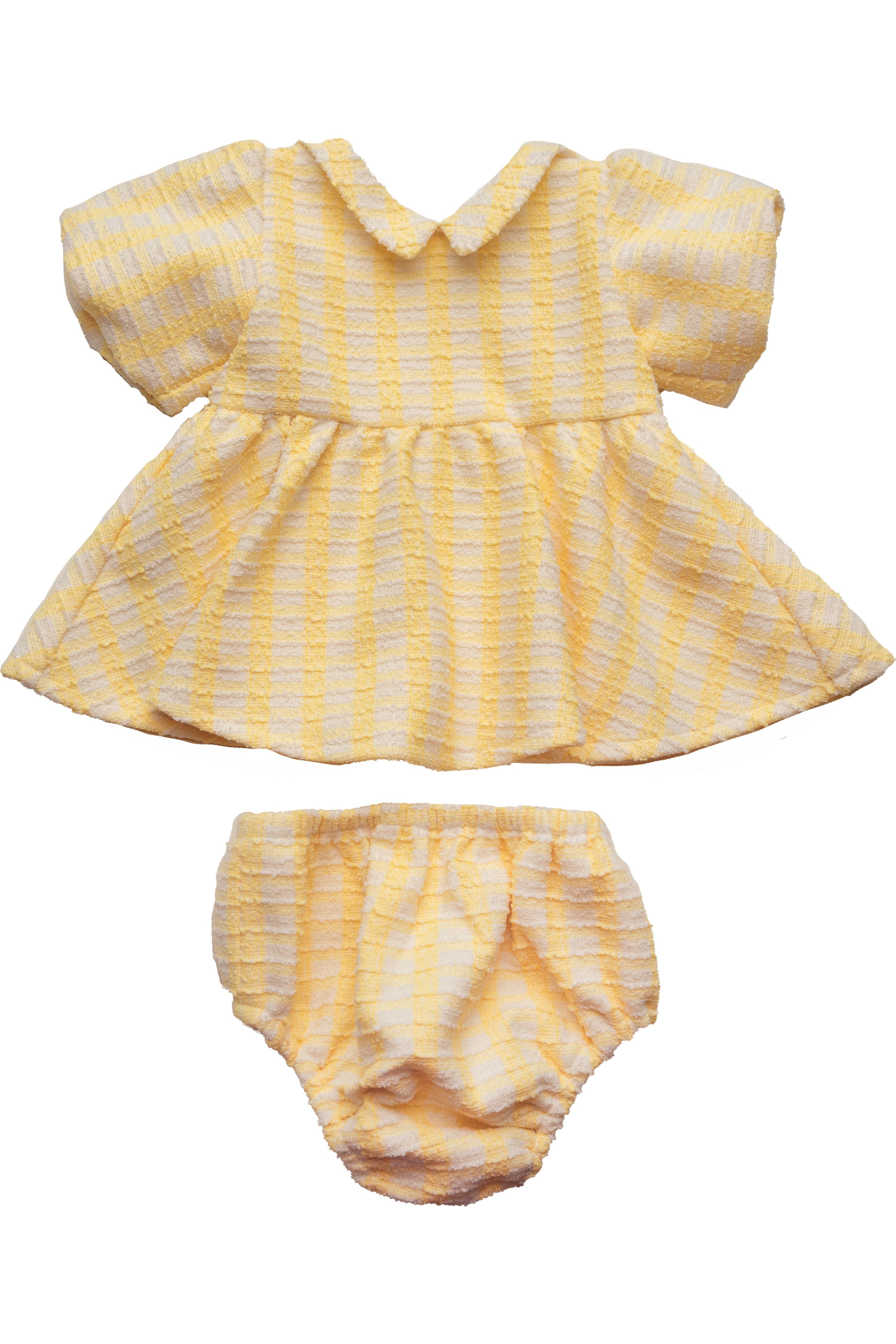 Baby Celine Dress Set in Yellow – Ivy City Co