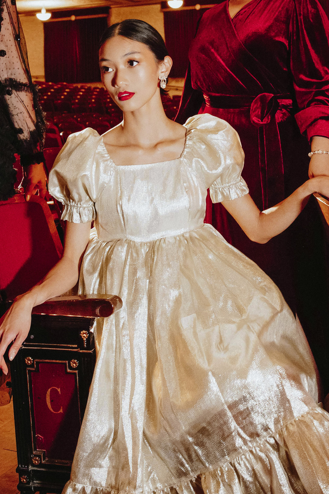 Coco Dress in Gold - FINAL SALE-Adult