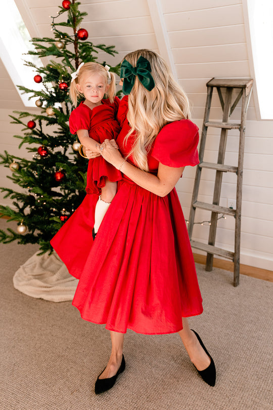 Cupcake Dress in Red
