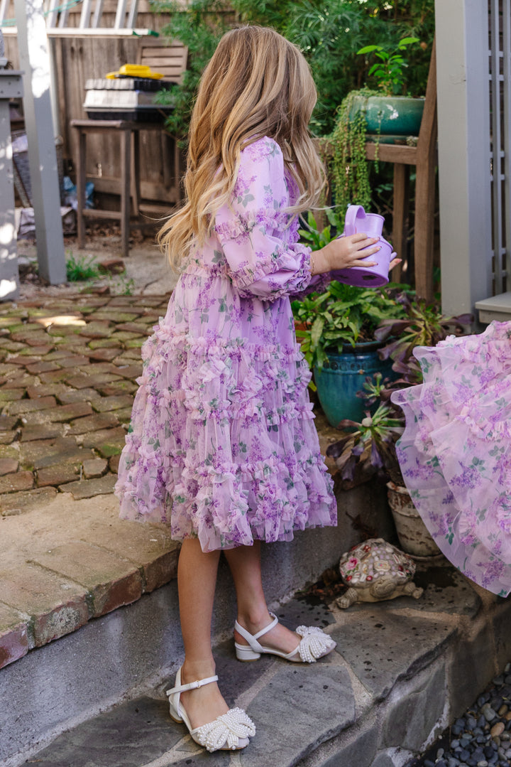 Mini Catherine Dress in Lavender-Mini