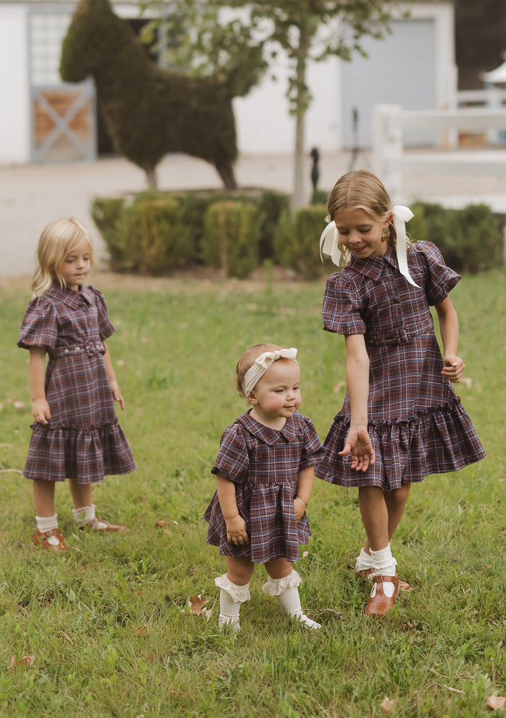 Mini Virginia Dress in Plaid