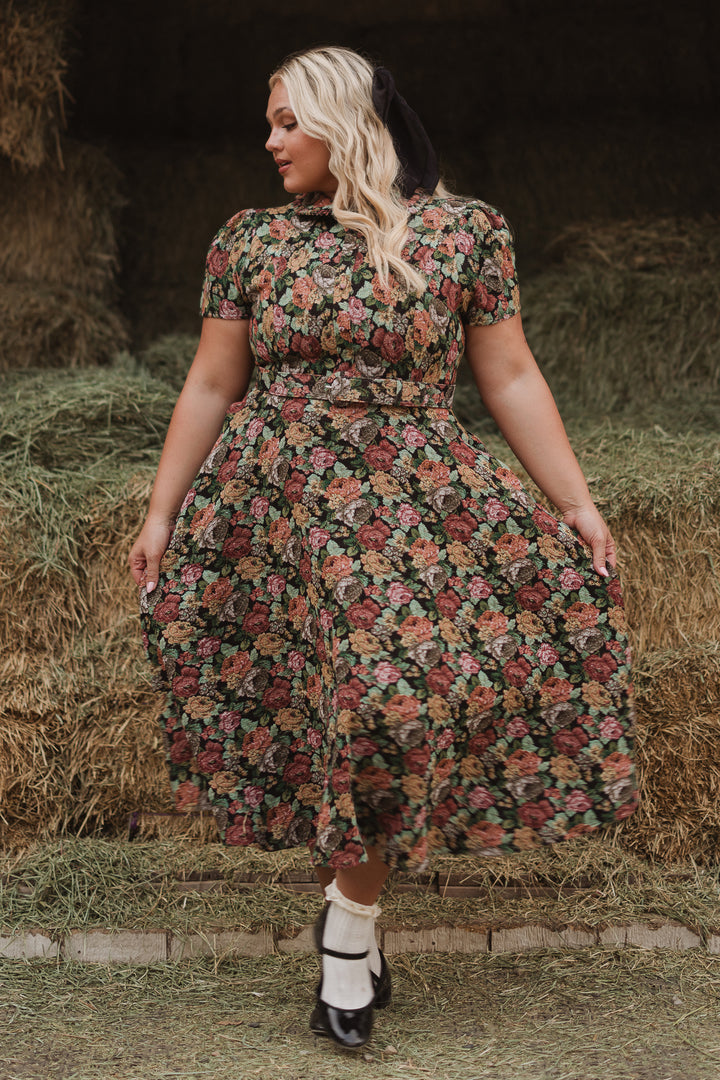 Remi Dress in Moody Floral - FINAL SALE