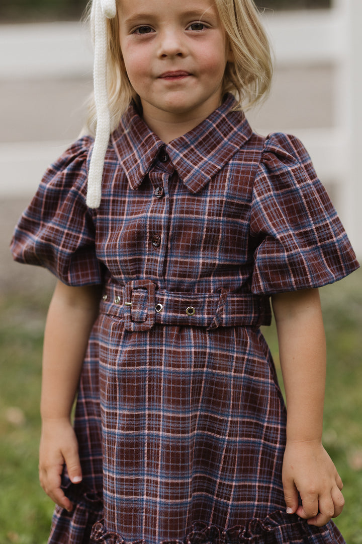 Mini Virginia Dress in Plaid