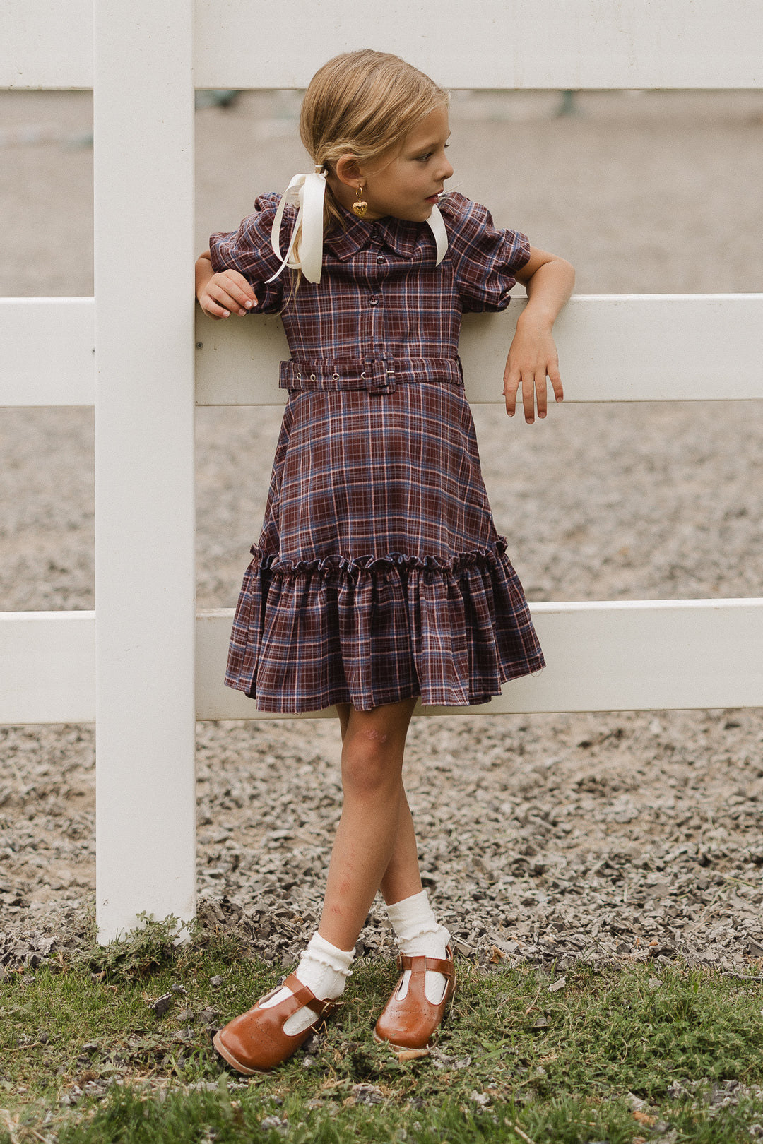 Mini Virginia Dress in Plaid