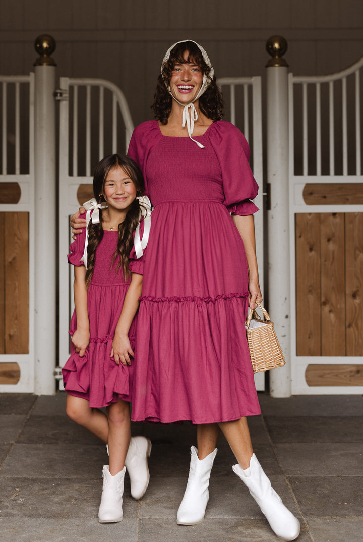 Lani Dress in Berry