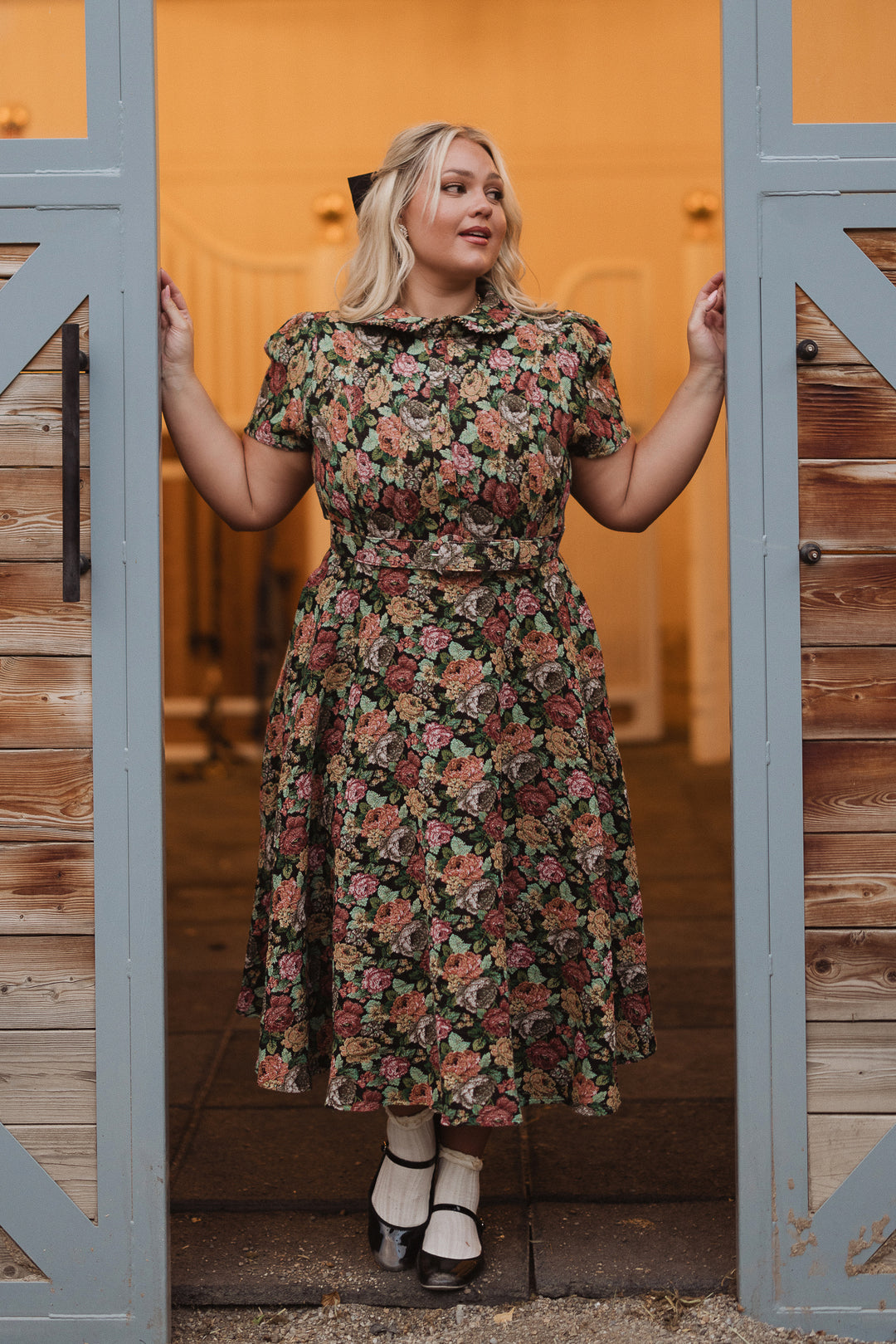 Remi Dress in Moody Floral