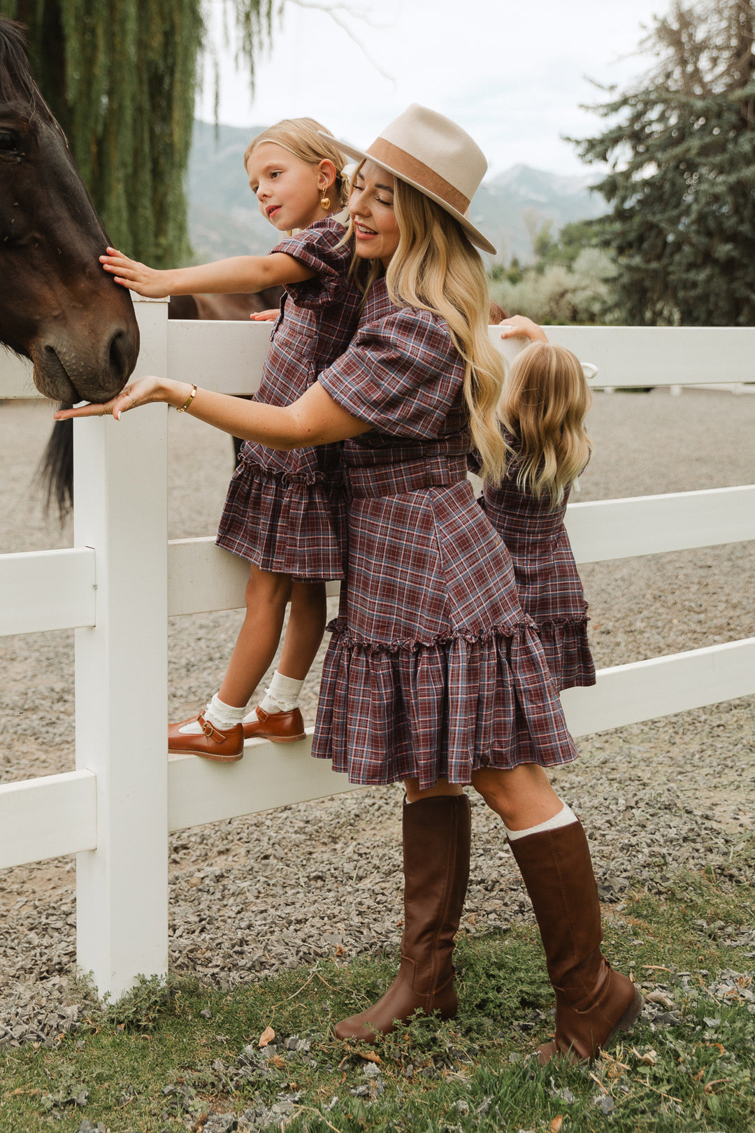 Virginia Dress in Plaid