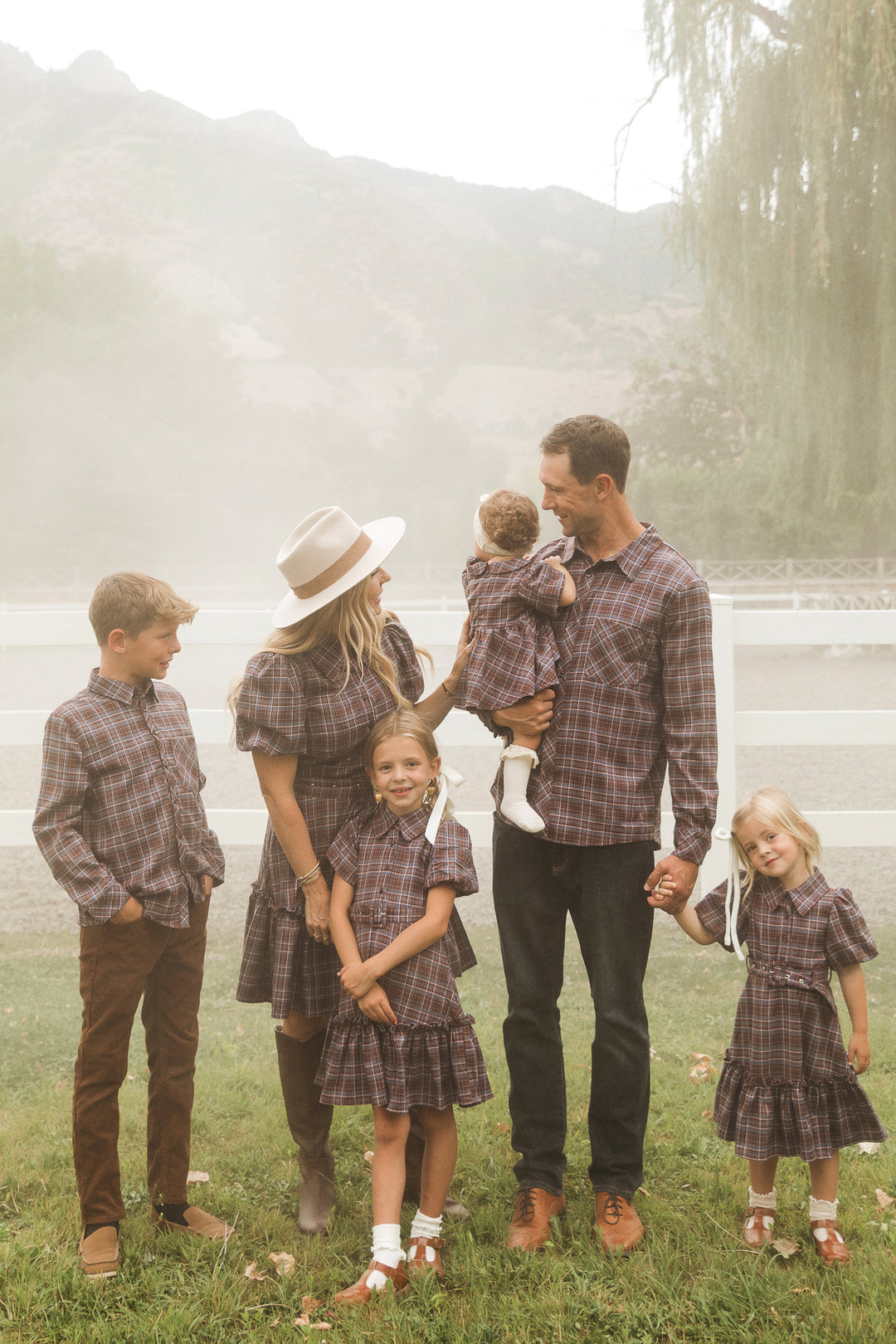 Mens John Shirt in Virginia Plaid