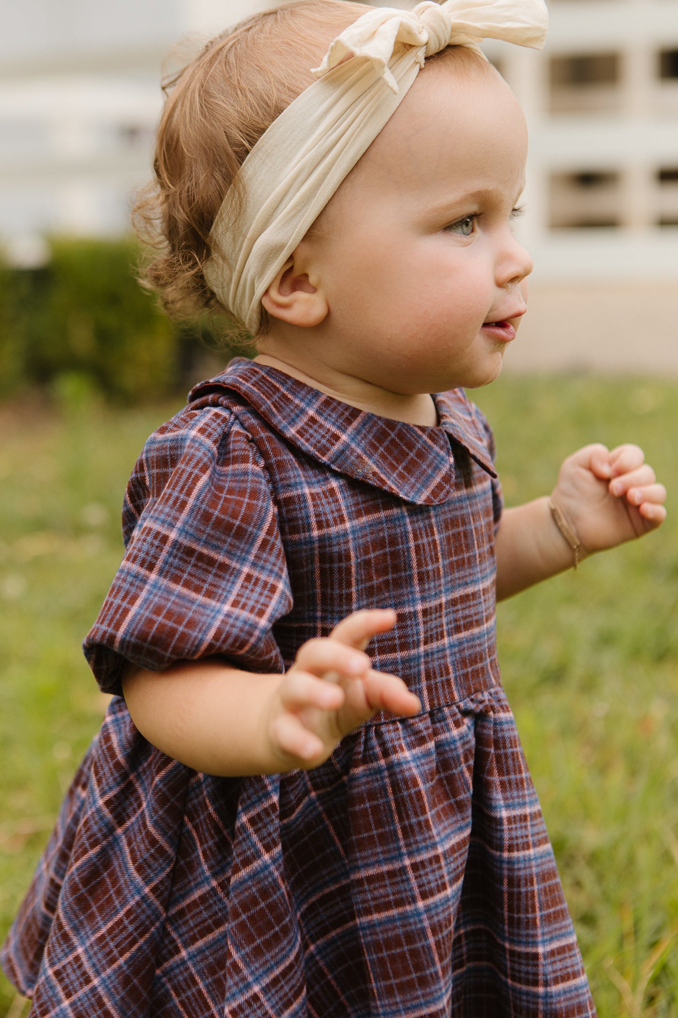 Infant plaid dress hotsell