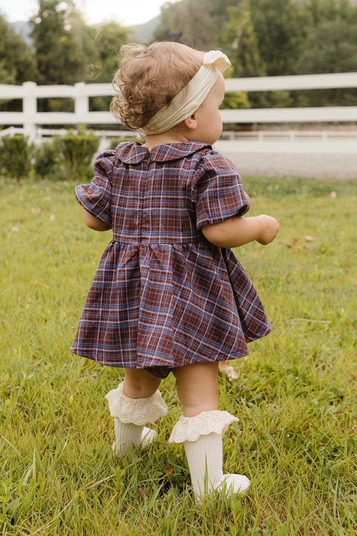 Baby Virginia Dress Set in Plaid