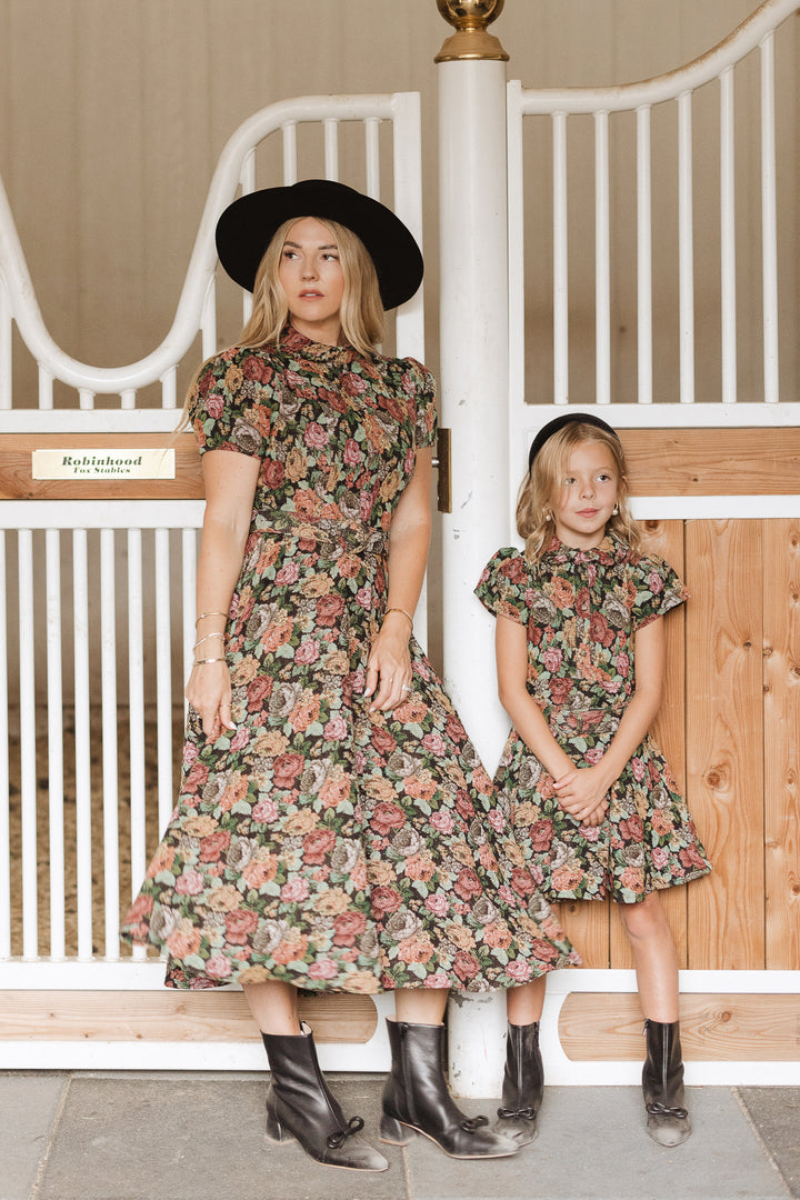 Remi Dress in Moody Floral