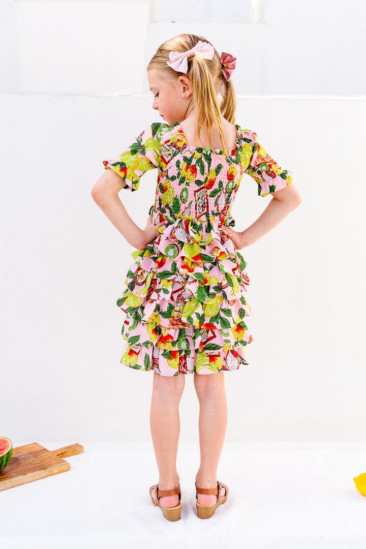 Mini Harmony Dress in Tropical Paradise