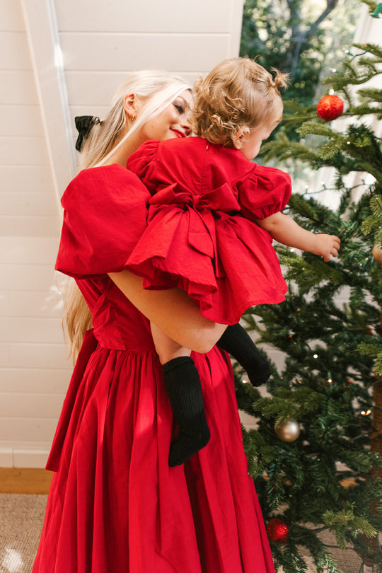 Cupcake Dress in Red