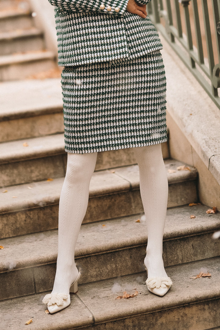 Park Ave Skirt in Green