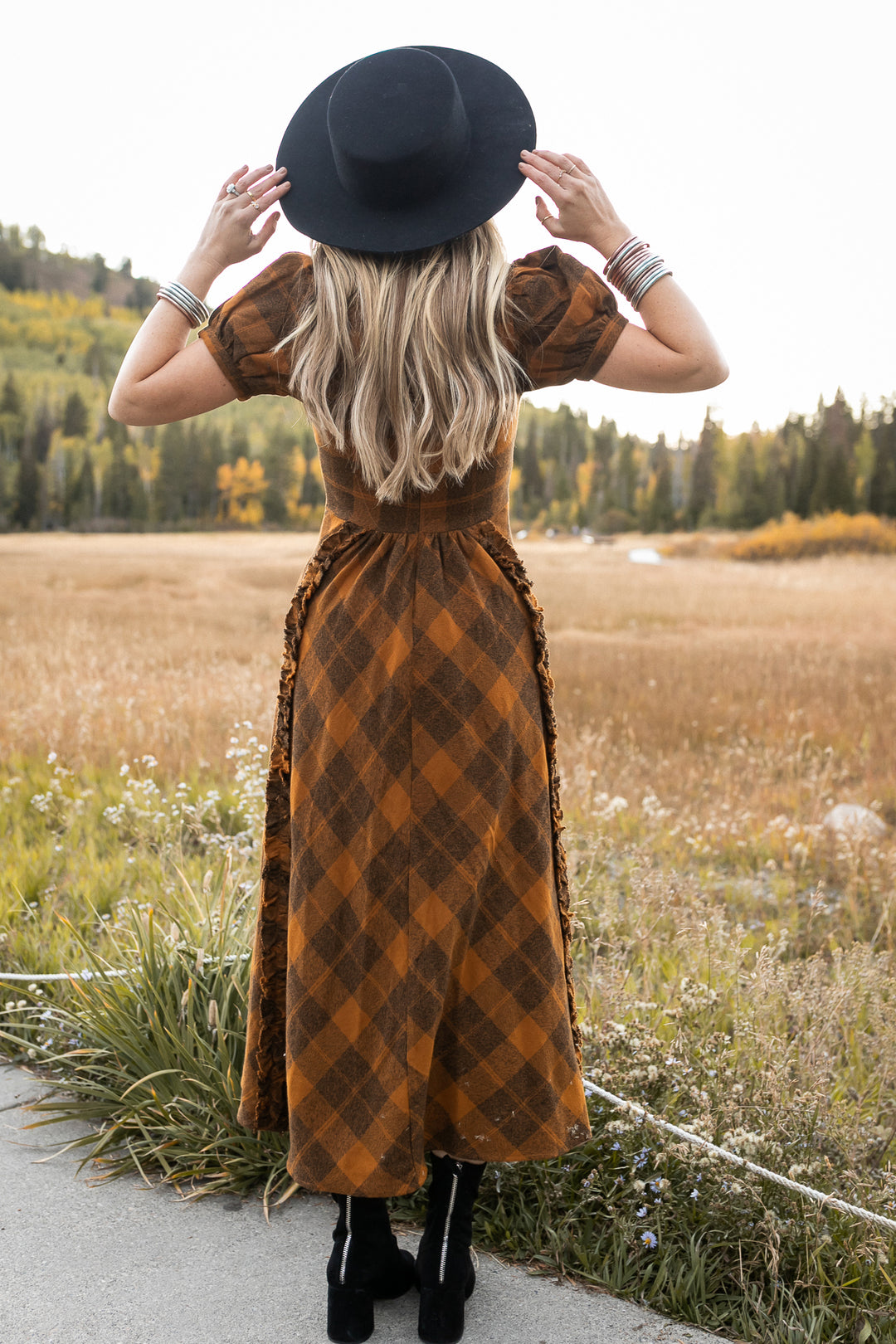 Kimball Dress in Plaid