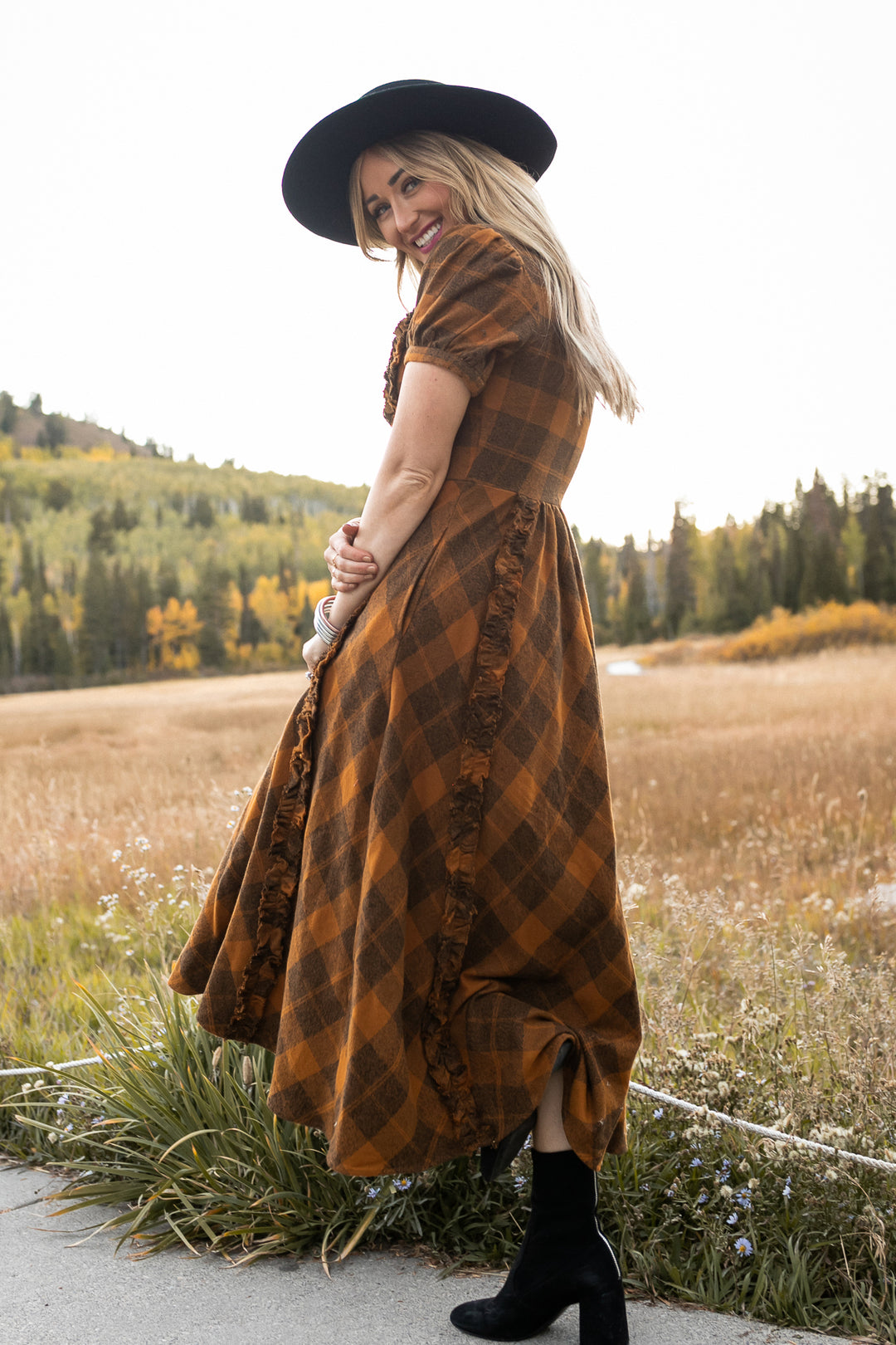 Kimball Dress in Plaid