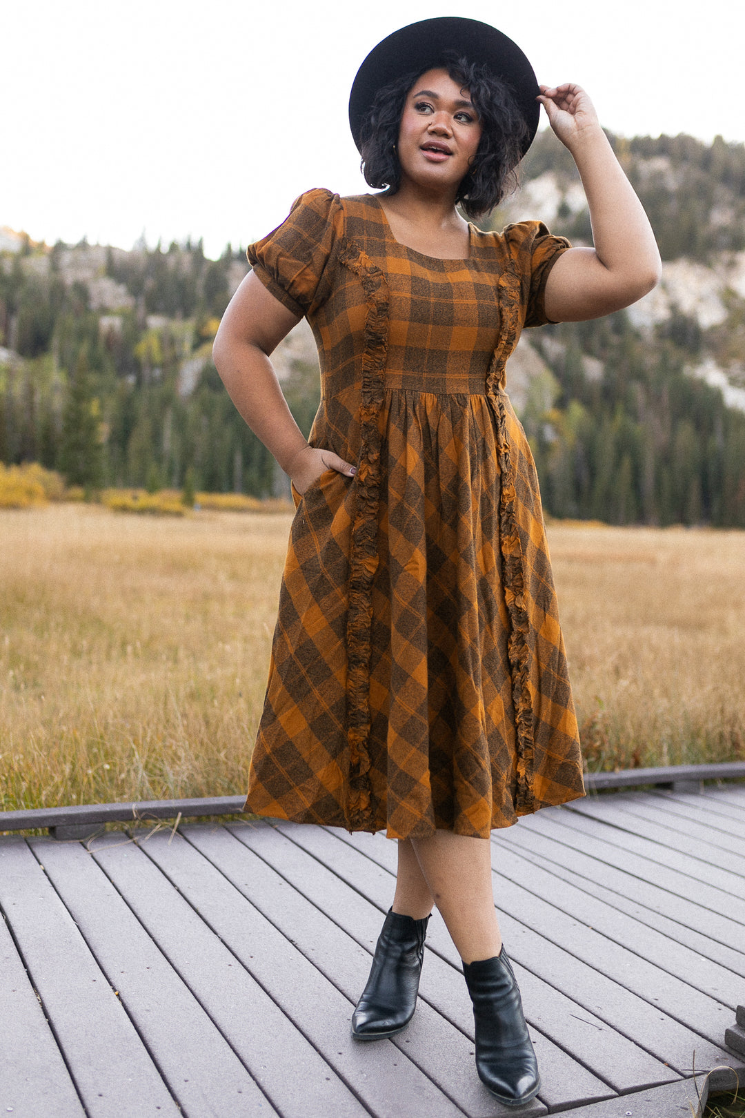 Kimball Dress in Plaid