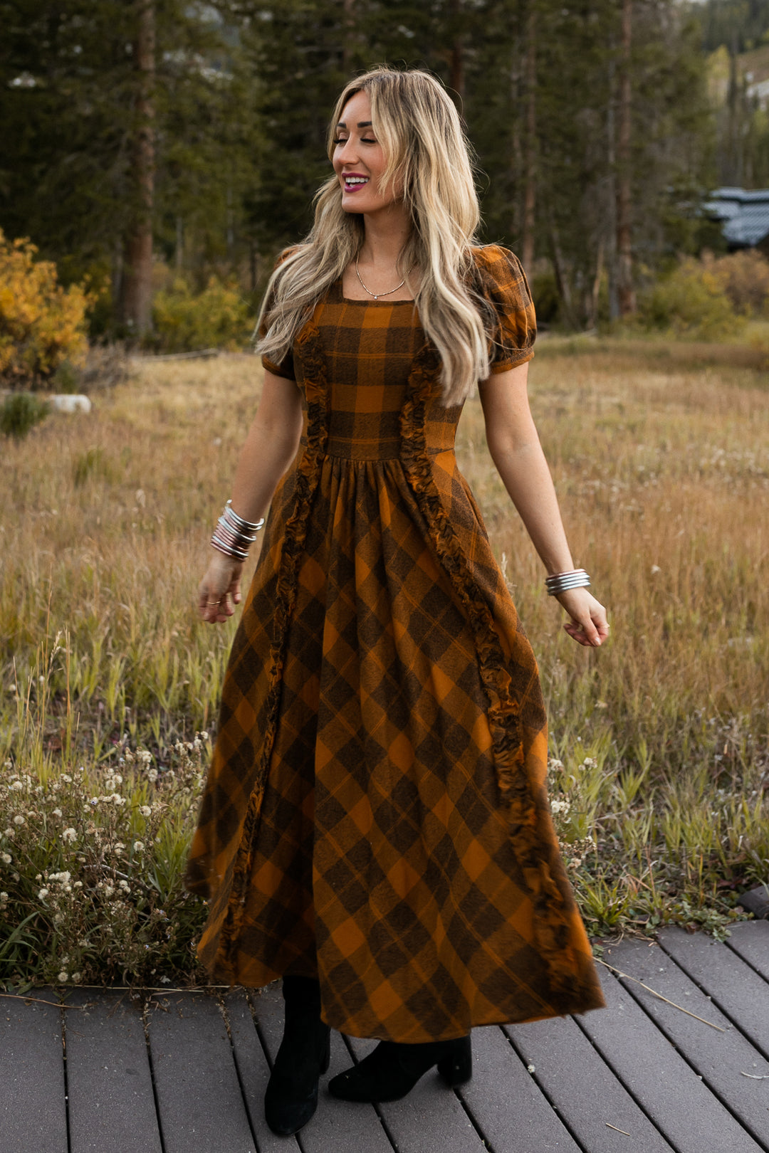 Kimball Dress in Plaid