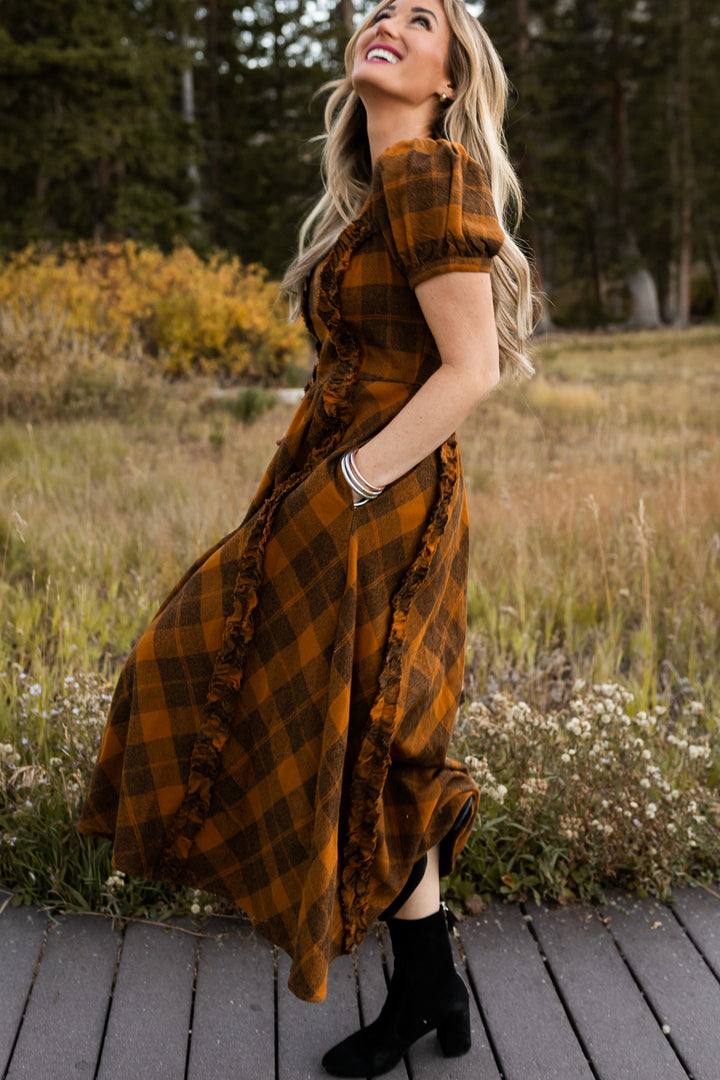 Kimball Dress in Plaid - FINAL SALE