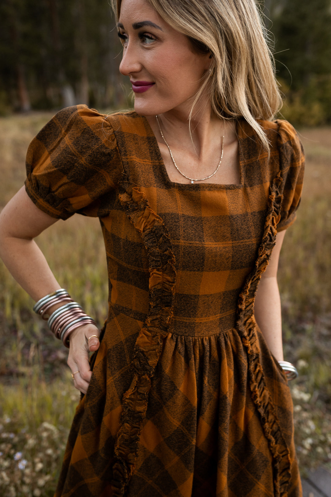 Kimball Dress in Plaid - FINAL SALE