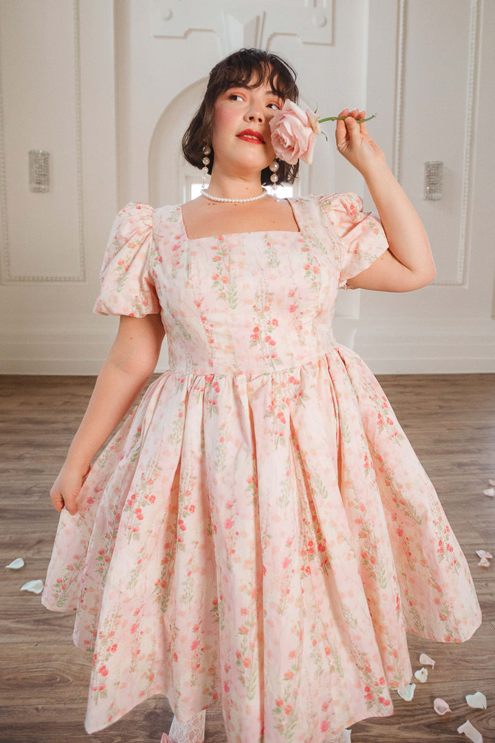 Cupcake Dress in Pink Floral