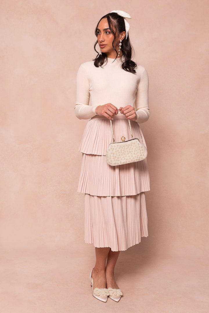 Kiki Skirt in Blush