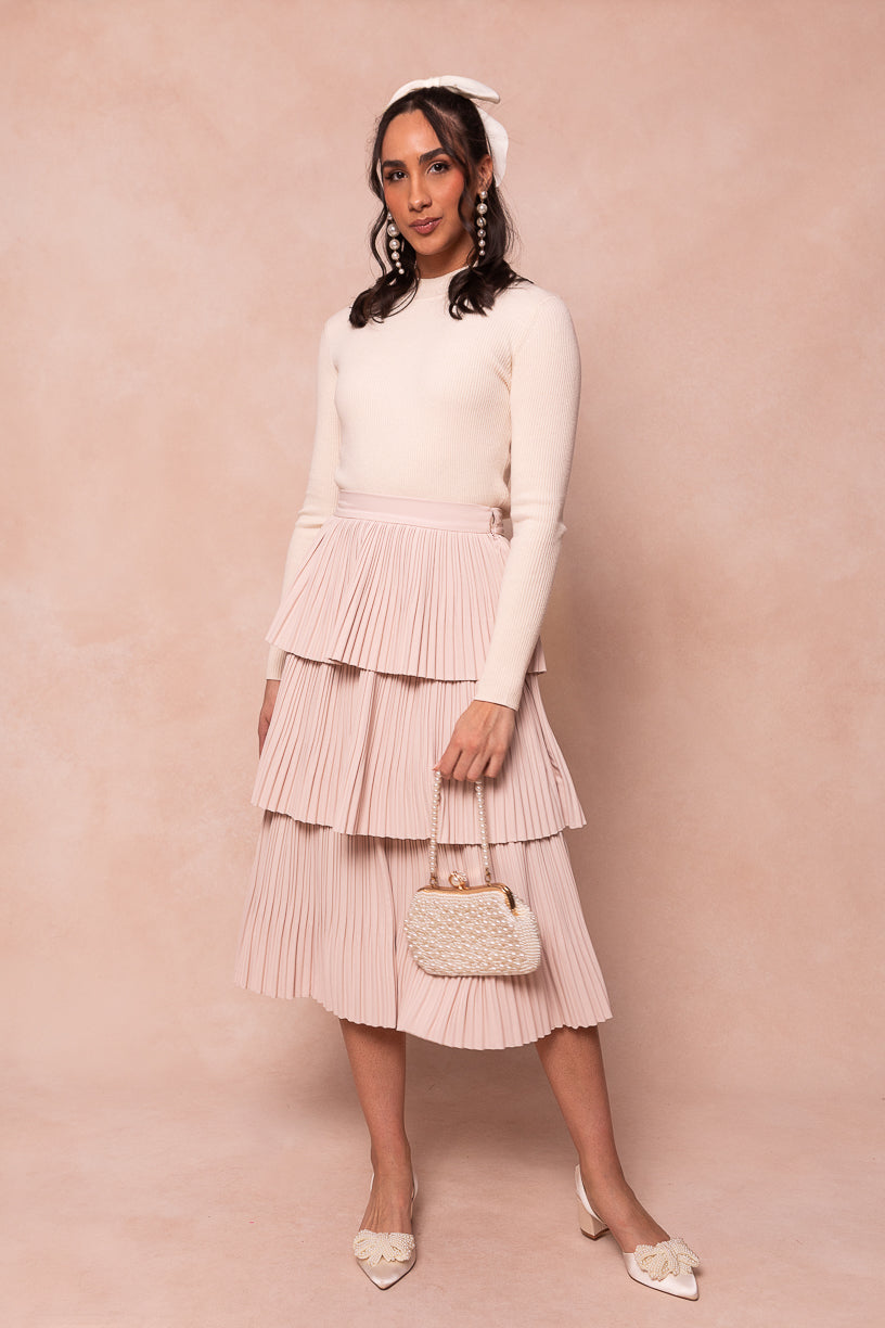 Kiki Skirt in Blush