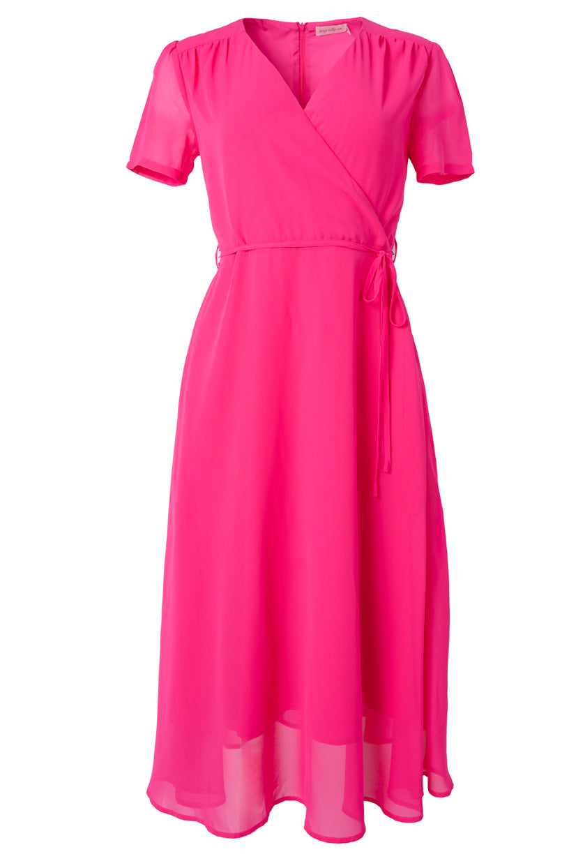 Lucy Dress in Hot Pink FINAL SALE Ivy City Co