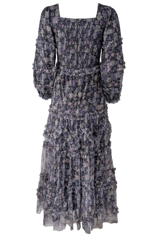 Catherine Dress in Dark Floral