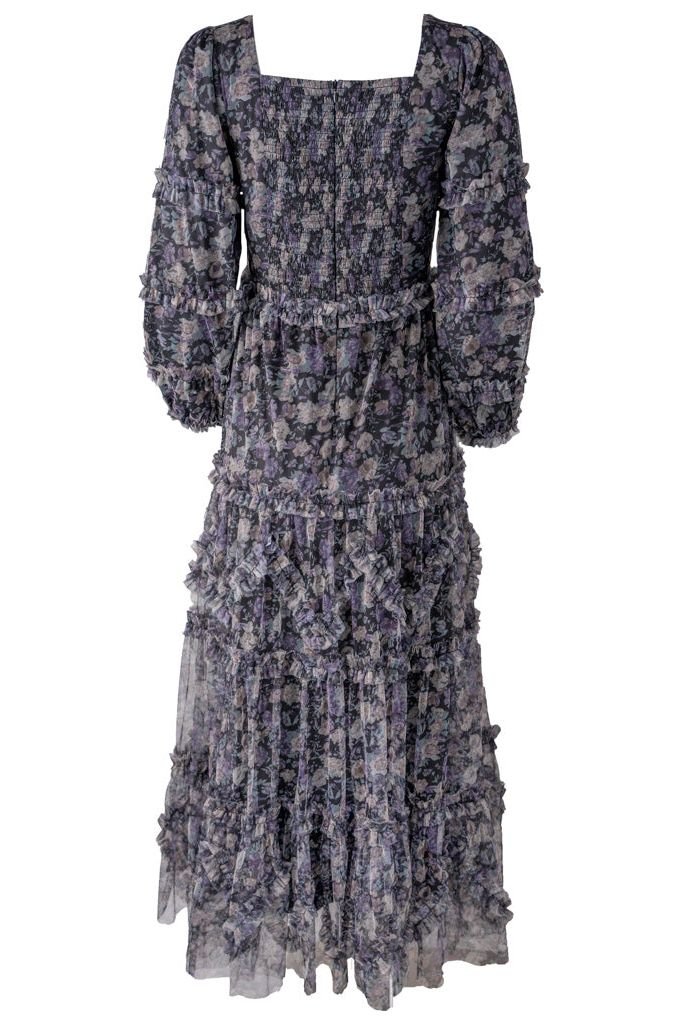 Catherine Dress in Dark Floral