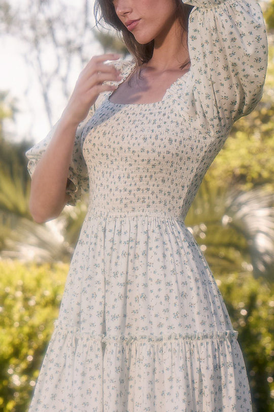 Madeline Dress in Blue