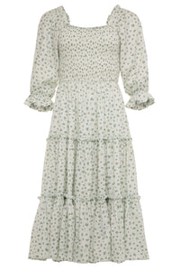 Madeline Dress in Blue