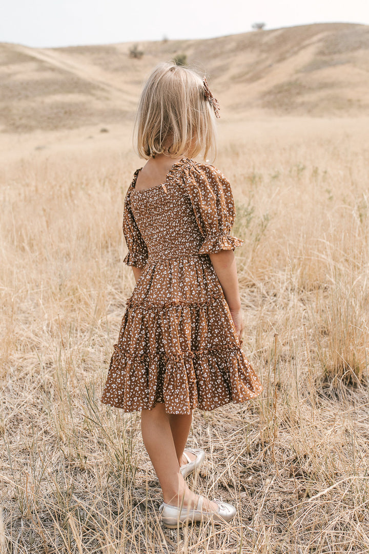 Mini Madeline Dress in Amber Floral