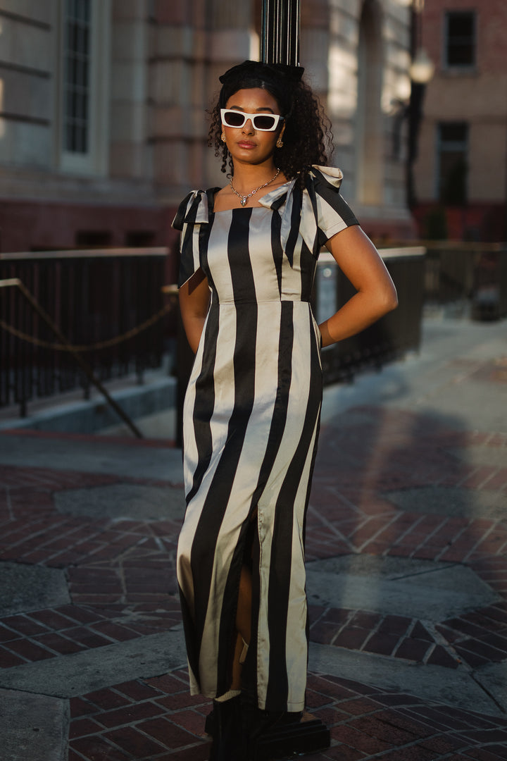 Marni Dress in Stripes