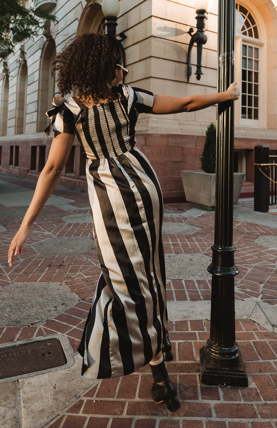 Marni Dress in Stripes