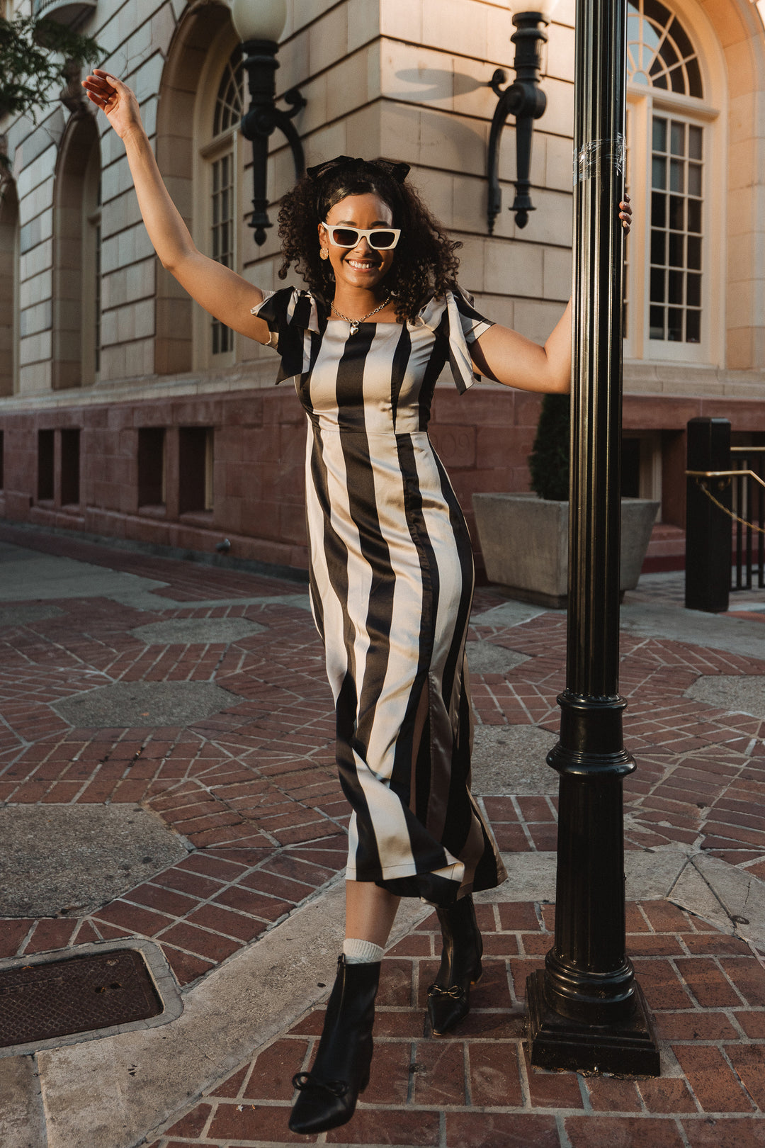 Marni Dress in Stripes