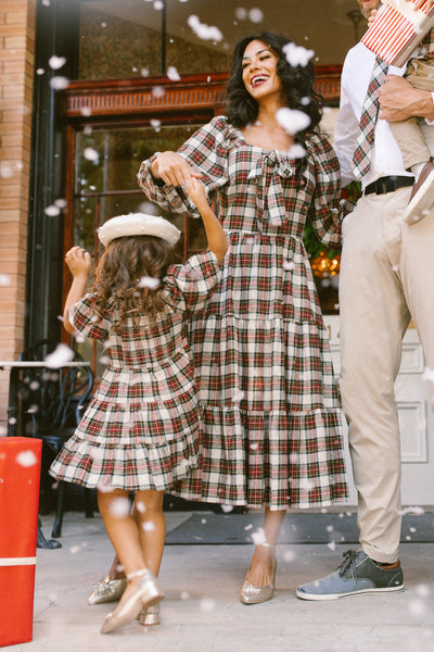 Merry Dress in Holiday Plaid – Ivy City Co