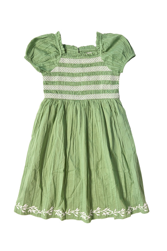 Mini Journey Dress in Light Green 2T Mini Journey Dress in Light Green 2T