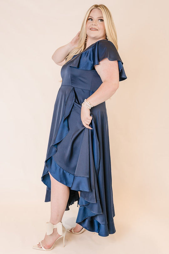 Callie Dress in Navy