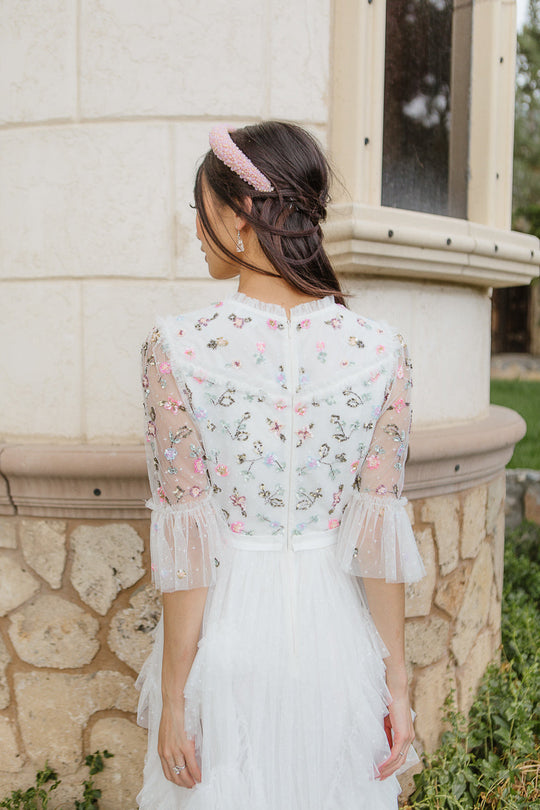 Paris Dress in White