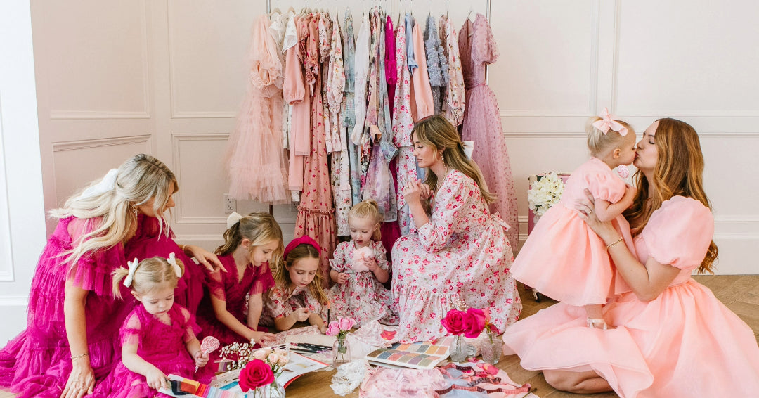 Source Small Size Cute Women Girls Kids Laminated Pink Glitter
