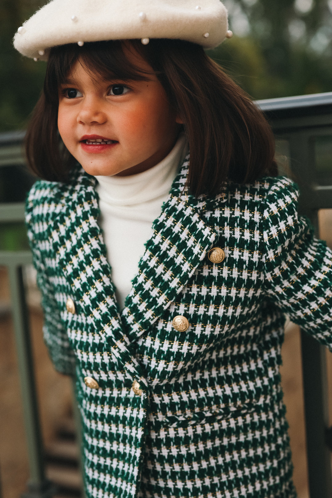 Mini Park Ave Blazer in Green