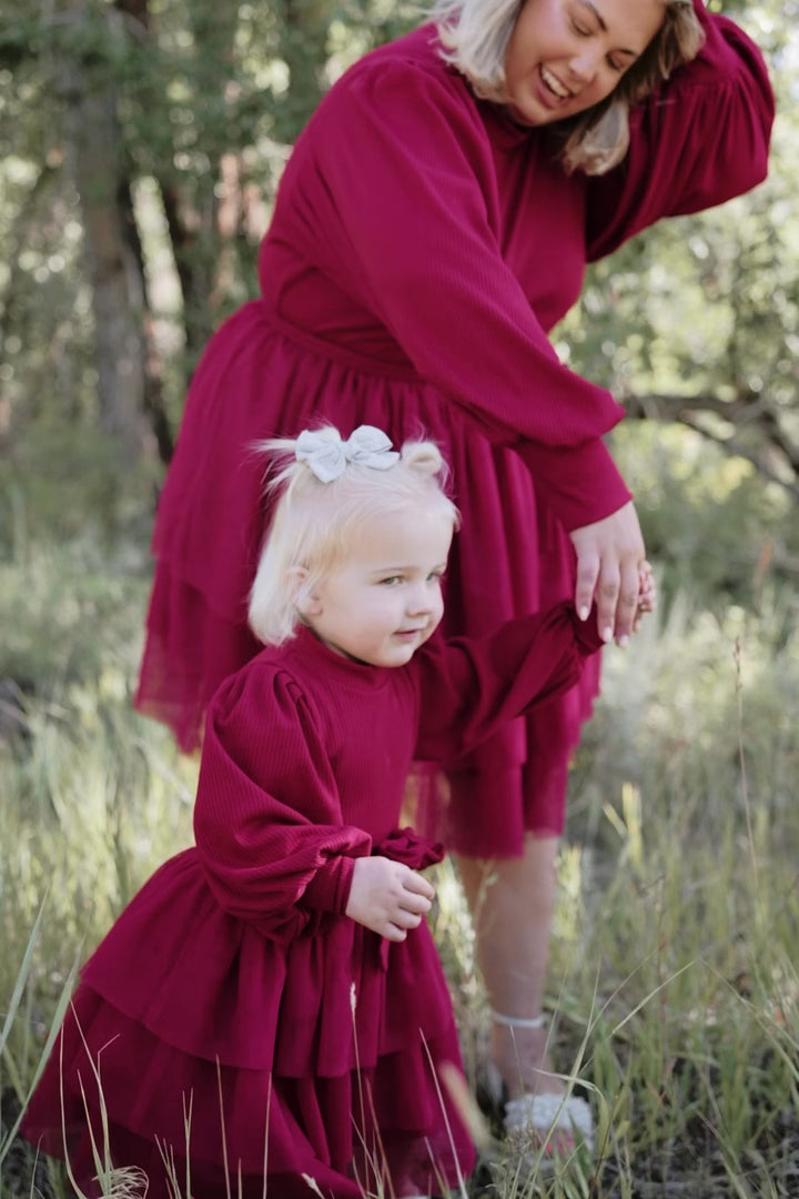 Short Cosette Dress in Red - FINAL SALE