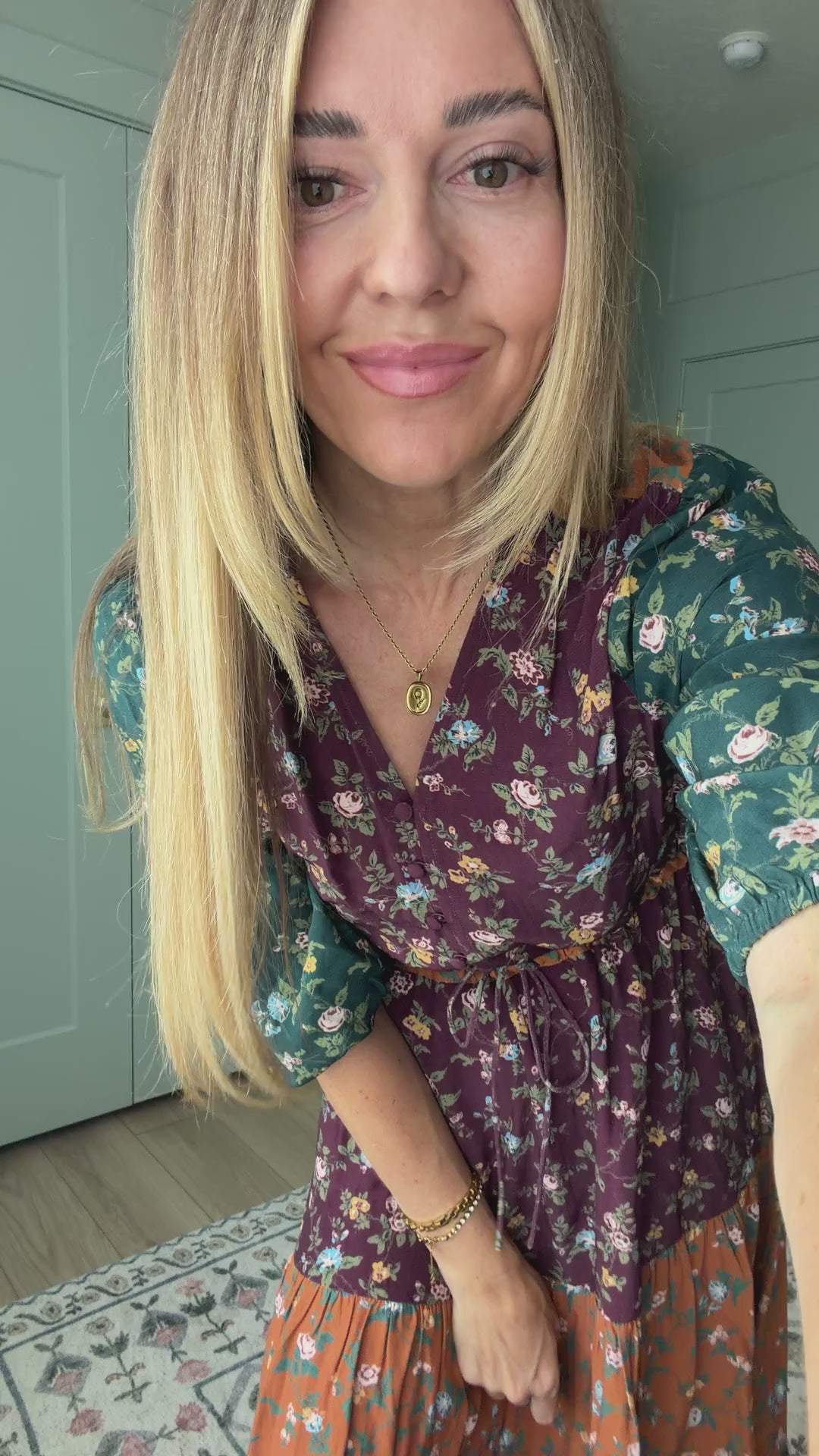 Harlowe Dress in Elysian Vine.mov