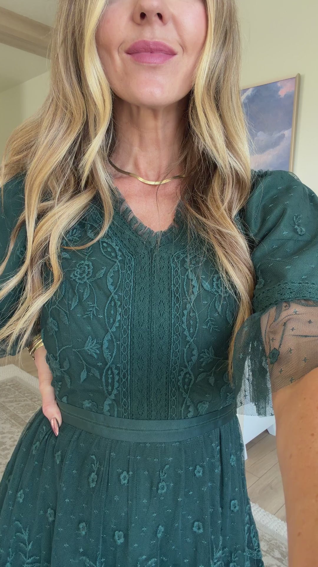 Jules Dress in Green.mov